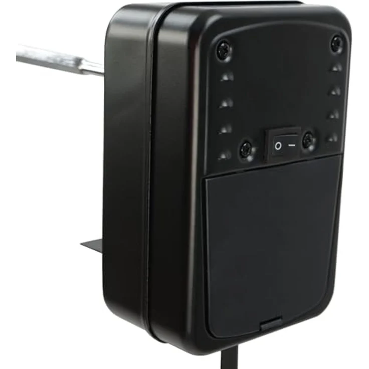 BBQ-Toro Lagerfeuer-Grillspieß Grillspieß Set 93,5 cm, 2 Fleischnadeln, Grillspieß mit Motor, Hähnche, Batterien nicht im Lieferumfang enthalten – Bild 6