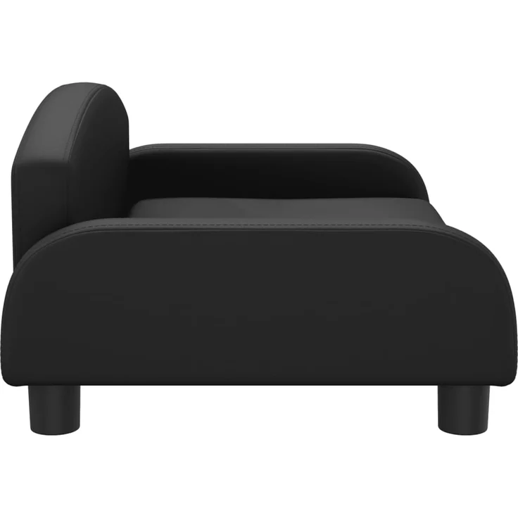 vidaXL Kindersofa Schwarz 70x45x30 cm Kunstleder 3196363 – Bild 3