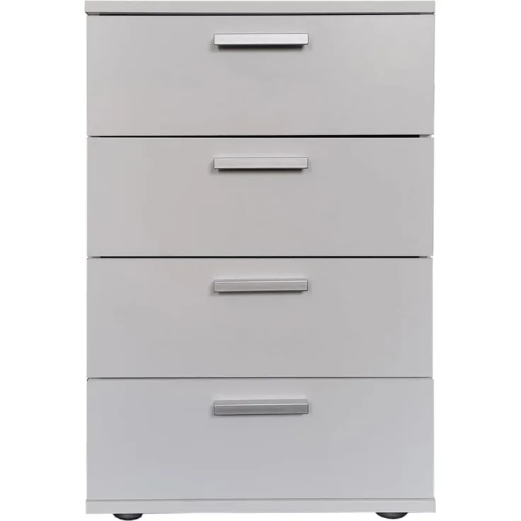 HTI-Line Nachtkommode Nachtschrank Nina mit 4 Schubladen (Stück, 1 St, 1 Nachtschrank ohne Dekoration), Nachttisch Nachtkommode Nachtkonsole