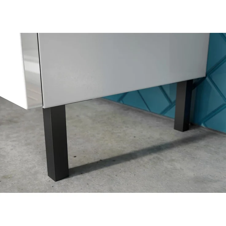 GERMANIA Hochschrank Scantic Breite 34 cm, Badezimmerschrank, 2 Türen, 1 Schubkasten, 2 Fächer – Bild 6