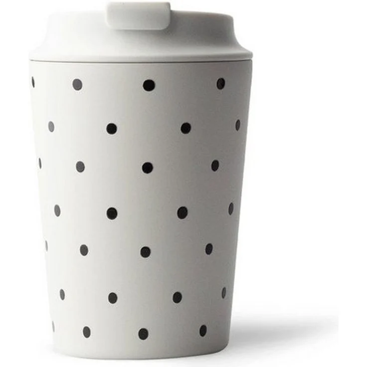 MAMEIDO Thermobecher, Edelstahl, Kunststoff, Silikon, doppelwandig isoliert, auslaufsicher in 350ml, 470ml, 700ml & 1200ml – Bild 1
