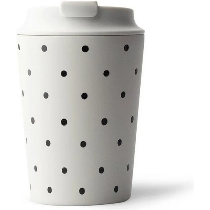 MAMEIDO Thermobecher, Edelstahl, Kunststoff, Silikon, doppelwandig isoliert, auslaufsicher in 350ml, 470ml, 700ml & 1200ml