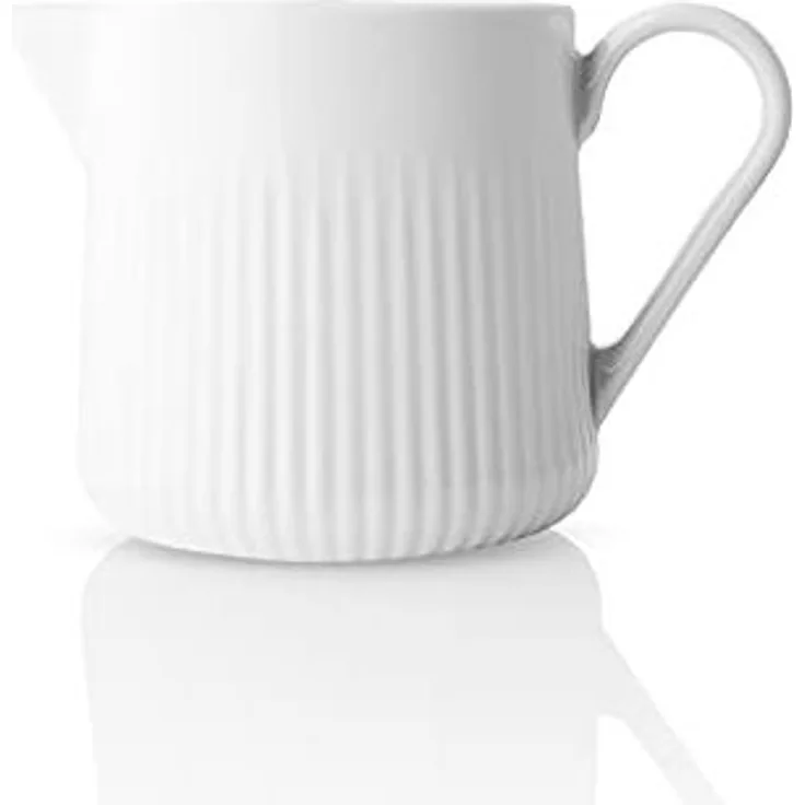 Eva Solo Kanne Nova, Milchkanne, Kännchen, Servierkanne, Porzellan, Weiß, 700 ml, 887238
