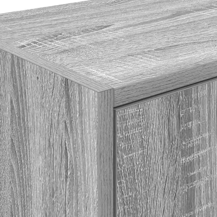 vidaXL Garagen-Wandschränke 2 Stk. Grau Sonoma Holzwerkstoff 860636 – Bild 9