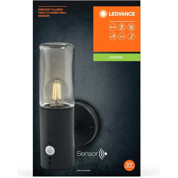 Ledvance Endura Classic Figo Außenleuchte, IP44, Bewegungsmelder, Tageslichtsensor – Bild 6