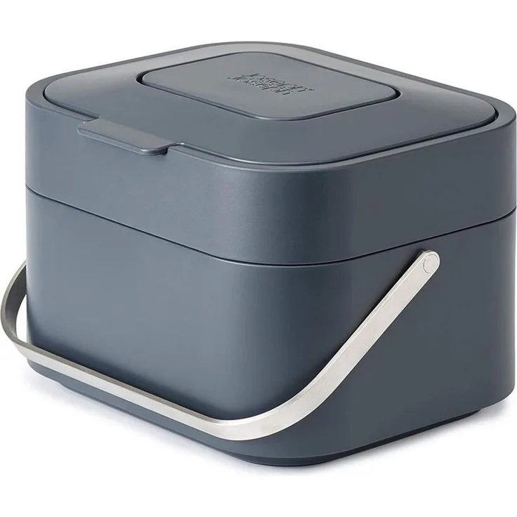 Joseph Joseph Stack grau 4L Bioabfallbehälter Geruchsfilter