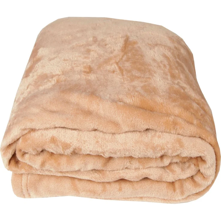 Kuscheldecke "Celina" Nougat 130x170 cm – Bild 8