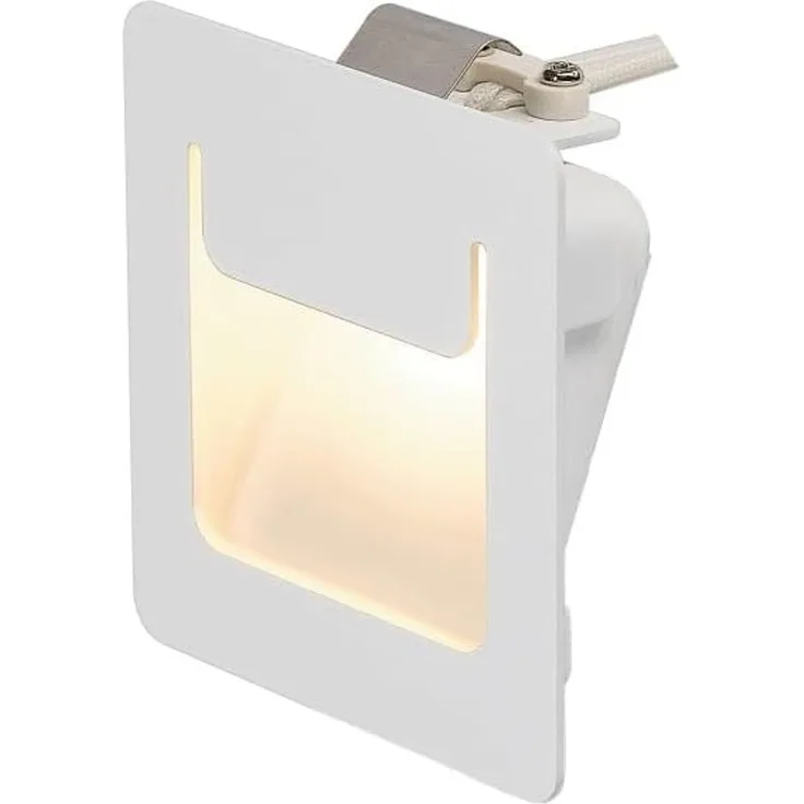 SLV No. 151950 DOWNUNDER PUR Einbauleuchte 80 eckig weiss LED 3000K