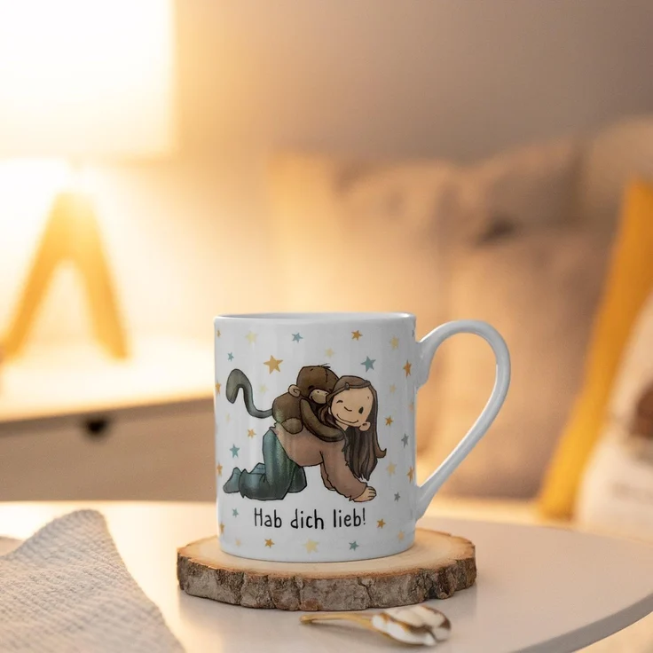 Tasse Becher Kakaotasse Milchtasse Sheepworld Geschenk für Kinder ANOUK 73947 – Bild 3