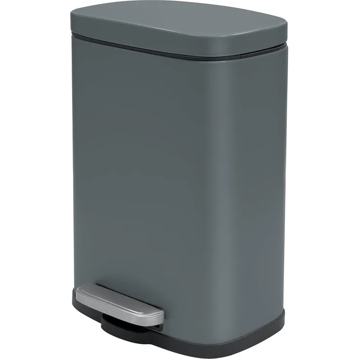 Treteimer Akira - Grau matt 12 Liter
