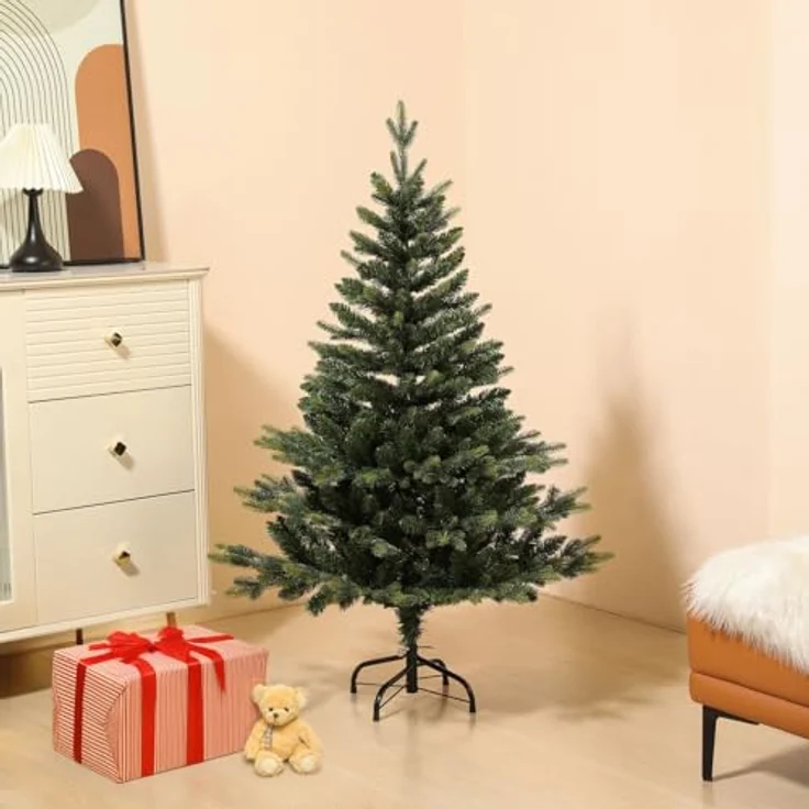 SVITA künstlicher Weihnachtsbaum hochwertig Tannenbaum Kunstbaum PE PVC 150 cm – Bild 3