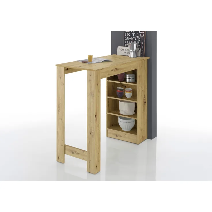 Bartisch >Mojito< in Artisan Eiche Dekor - 115x103x50cm (BxHxT)