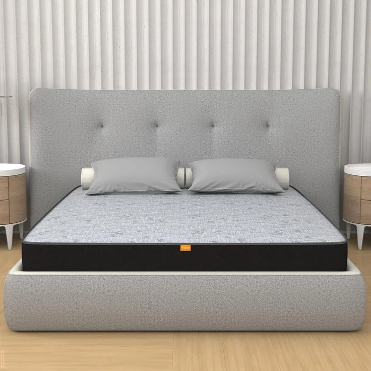 Matratze 90x190 cm, Höhe 13 cm - aus Waterfoam, Klappmatratze, Atmungsaktive, Antiallergisch und Milbendicht. Modell: Summit H13
