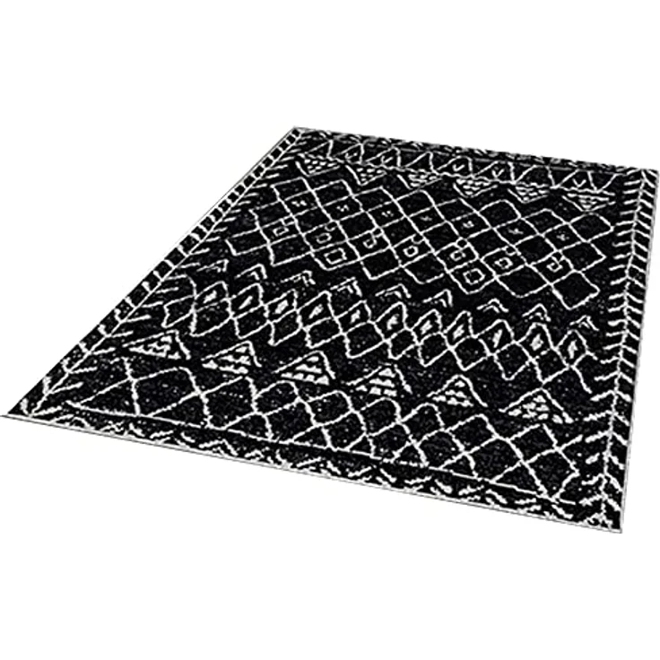 BattleField schwarz bedruckter Polyesterteppich 140x220 cm Modell BattleField – Bild 2