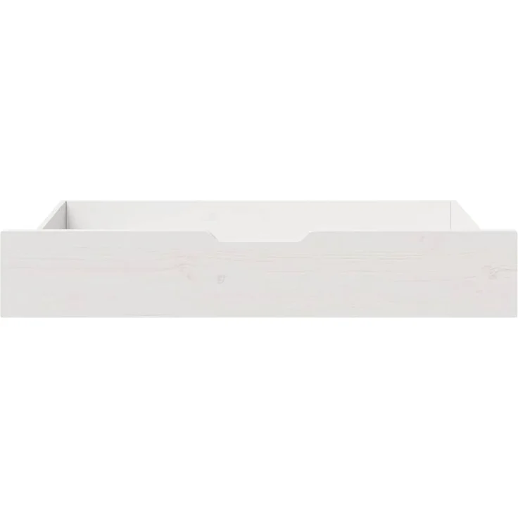 vidaXL Bettschubladen 2 Stk. Weiß 95x55x17 cm Massivholz Kiefer 850921 – Bild 3