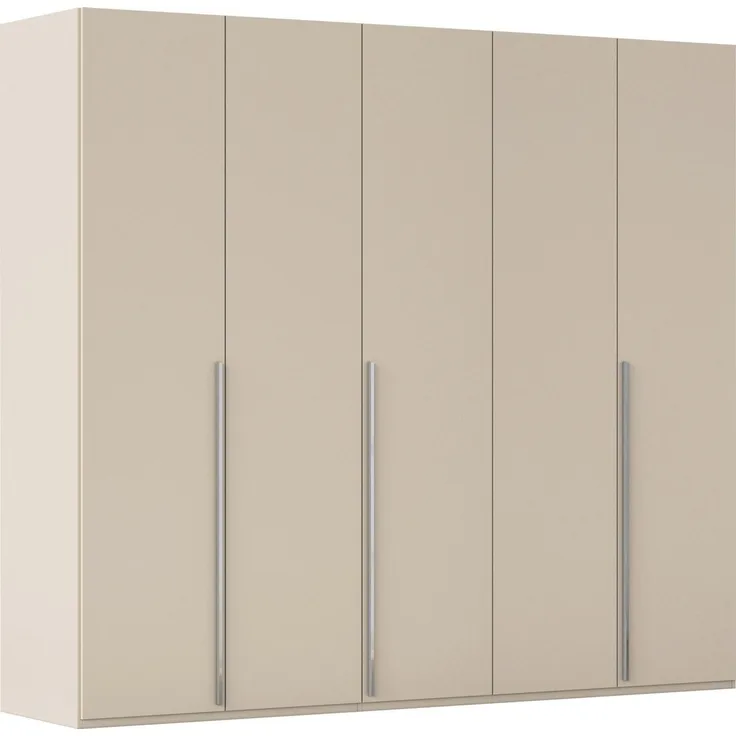 rauch Kleiderschrank Drehtürenschrank Schrank Garderobe Wäscheschrank BESTSELLER MONTCLAR (3 Ausstattungen BASIC/CLASSIC/PREMIUM (SOFT-CLOSE), Breiten 201-400 cm) Front in Glas/Hochglanz/Dekor/Grauspiegel in 5 Breiten MADE IN GERMANY