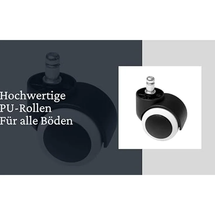 Duke-Handel Drehhocker Sattelhocker, Arbeitshocker, Rollhocker, Hocker, Sattelstuhl (1 St, in vielen Farben erhältlich), höhenverstellbar, ergonomisch, Rückenschonend – Bild 5