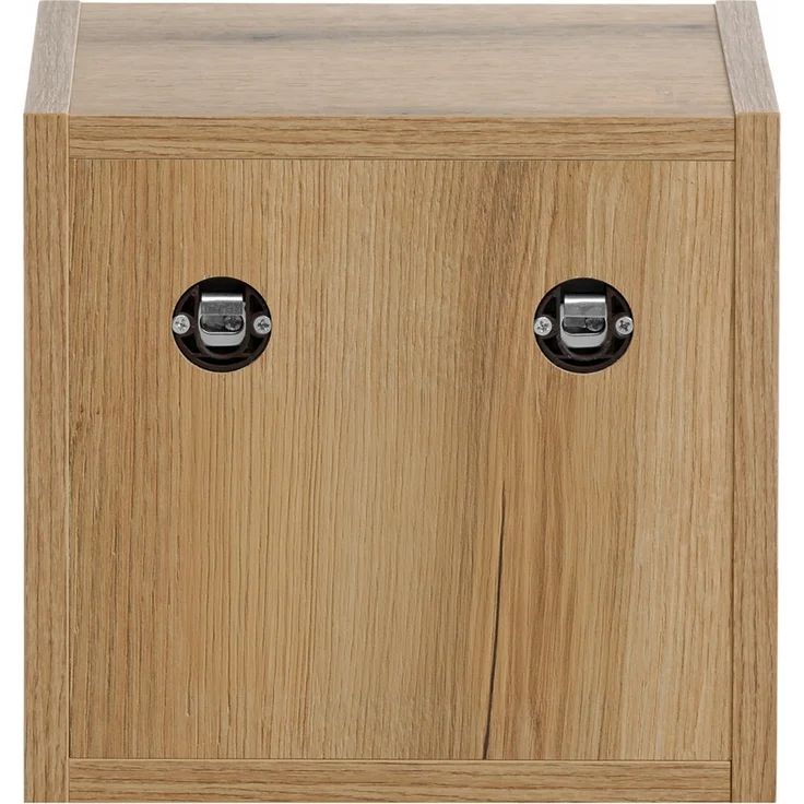 Badezimmer Regal 27x25 cm, Eiche, NEWPORT-56-OAK – Bild 3