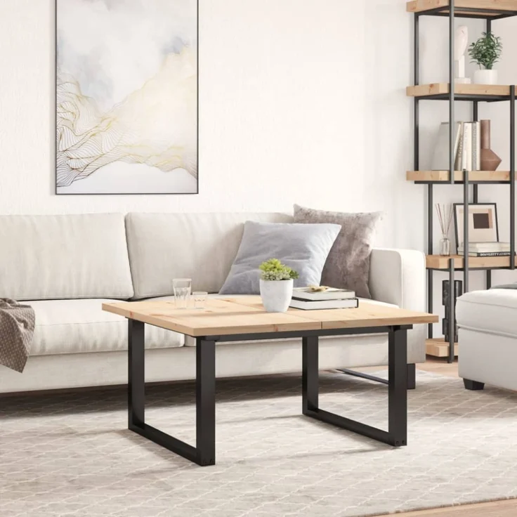 vidaXL Tischplatten 2 Stk. 90x45x2,5 cm Rechteckig Massivholz Kiefer 847430 – Bild 9