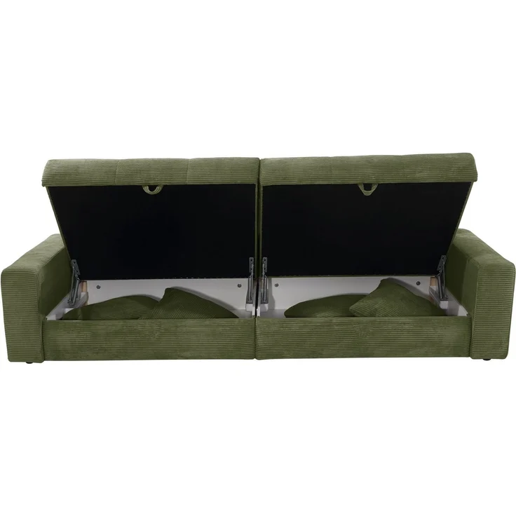 Jockenhöfer Gruppe Big-Sofa Space XL, B: 284 cm, Mega-Sofa mit Bettkasten & 4 Zierkissen – Bild 2