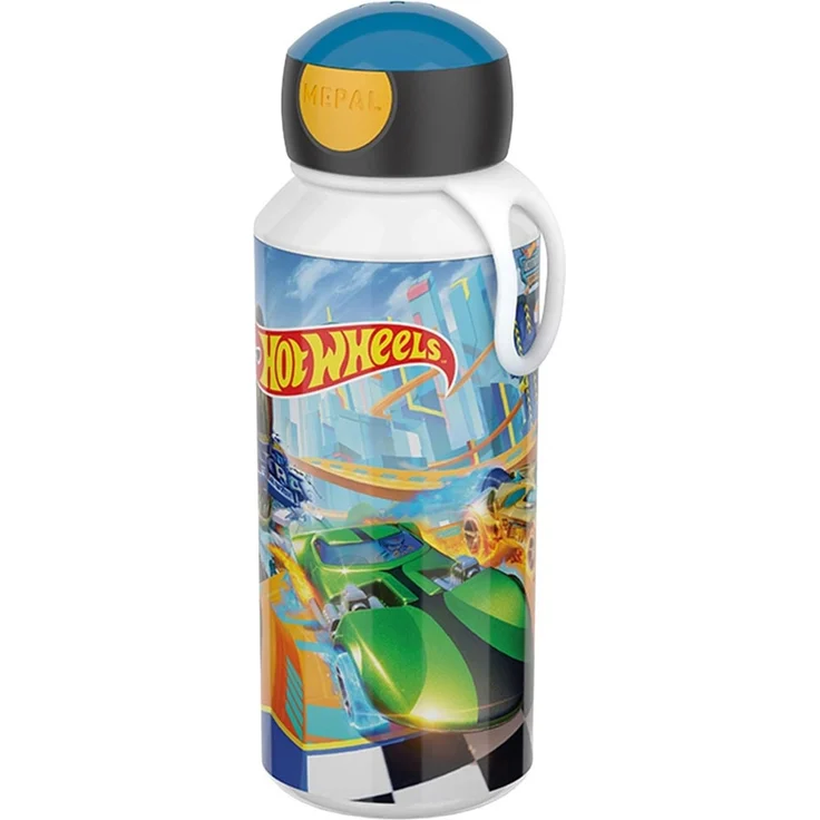 Mepal CAMPUS Trinkflasche Pop-Up 400 ml - Hot Wheels (2026) – Bild 2