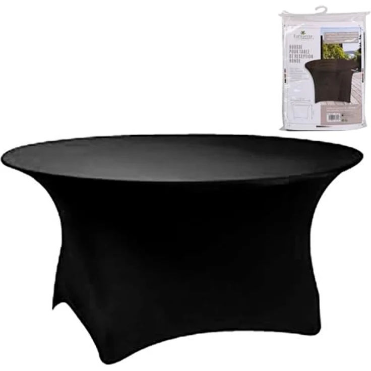 Urban Living 224856 Gartentisch, schwarz, normal – Bild 3