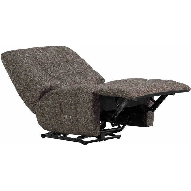 Ruhesessel Hein, hochwertiger Webstoff mit Motor-Relaxfunktion, modern, anthrazit/braun melange – Bild 4