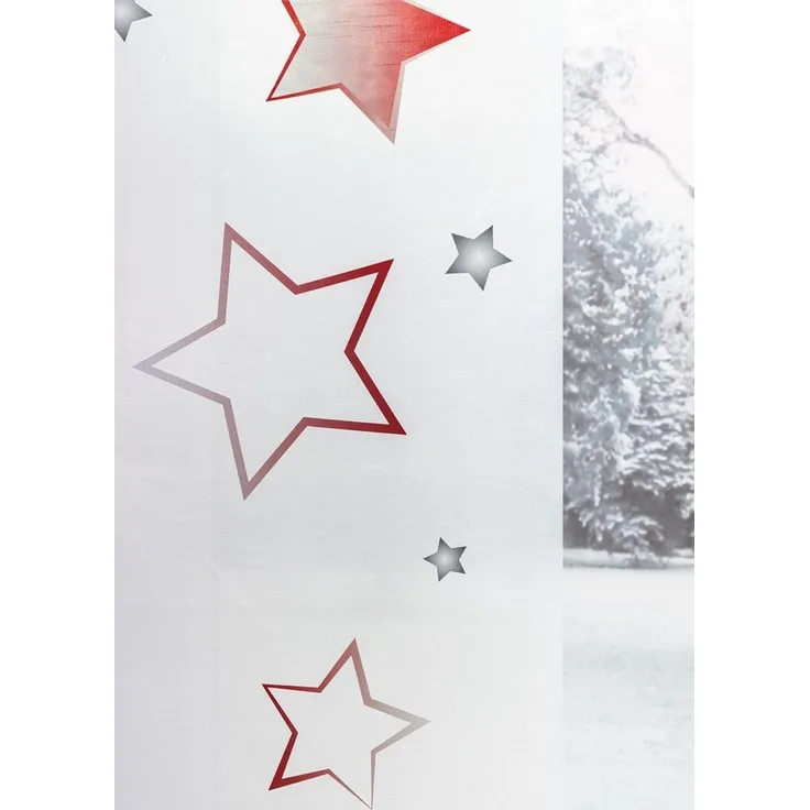 LYSEL® Schiebegardine Sternenspiel (1 St), halbtransparent, HxB 245x60cm
