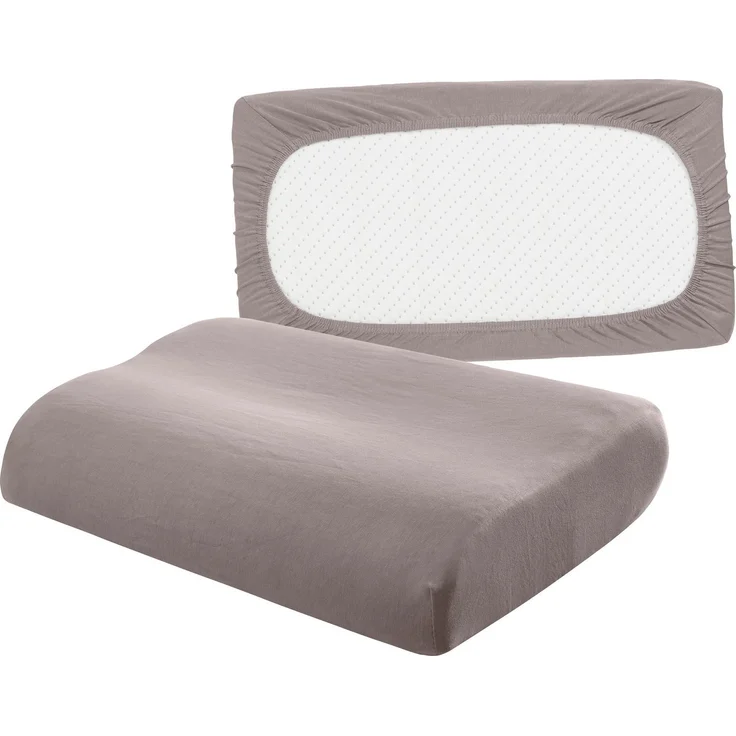bellana Kissenbezug Universal Jersey, (2 Stück), passend für Nackenstützkissen – Bild 5