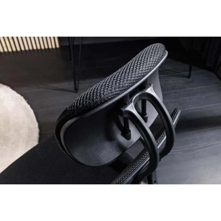 riess-ambiente Bürostuhl YOGA schwarz - höhenverstellbar, drehbar, ergonomisch, mit Armlehne (Einzelartikel, 1 St), verstellbarer Bürostuhl mit Rollen - ideal für Arbeitszimmer und Büro – Bild 6