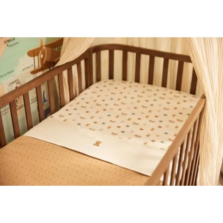 Jollein Babydecke - 75x100 cm - 1.0 TOG - Baumwollmischung - Für Babywiege & Kinderwagen - Oeko-Tex Zertifiziert - Sprinkle Knit - Hazel – Bild 7