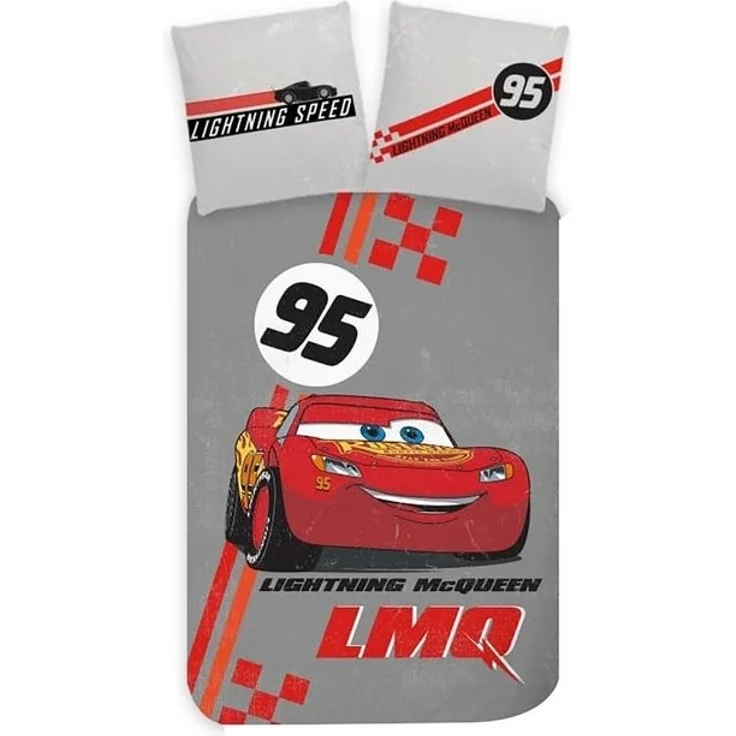 Disney Kinderbettwäsche Disney Cars Lightning McQueen Kinderbettwäsche Rennwagen 100x135cm, Renforcé, 2 teilig – Bild 3