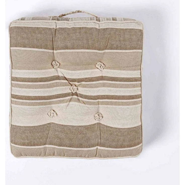 Homescapes Bodenkissen Sitzkissen Stuhlkissen Morocco beige – Bild 2