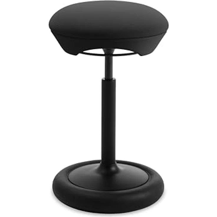 Topstar SITNESS HOP HIGH | Ergonomischer Sitzhocker mit dreidimensionaler Bewegung | Sitness-Technologie | Made in Germany | Farbe: schwarz/schwarz – Bild 1