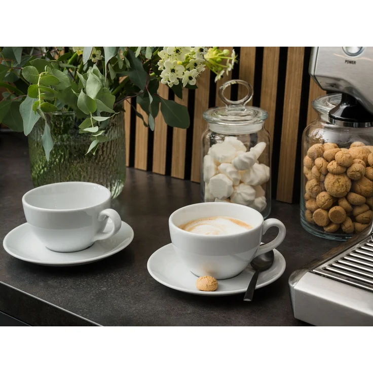 Bistrot Weiss, Cappuccino Set 8-tlg (mo) – Bild 4