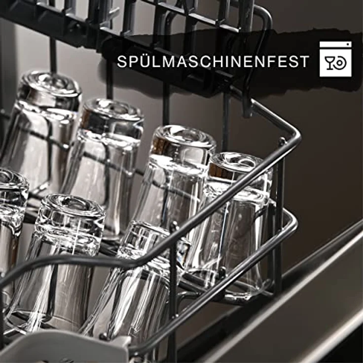Praknu Schnapsglas 12er Set Schnapsgläser 4 cl - Shotgläser für jede Party - Stamperl, Glas, Spülmaschinenfest - Standfest dank dickem Boden - Pinneken, Pinnchen – Bild 8