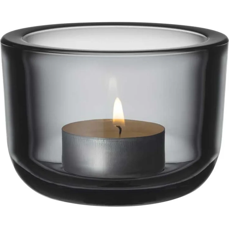 iittala Valkea Windlicht 60 mm grau