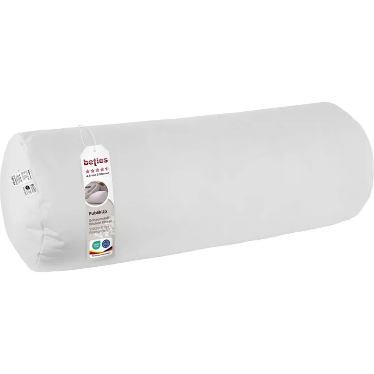 XL Rolle Kissenfüllung ca. 25x70 cm Schaumstoff-Flocken beties "PublikUp"