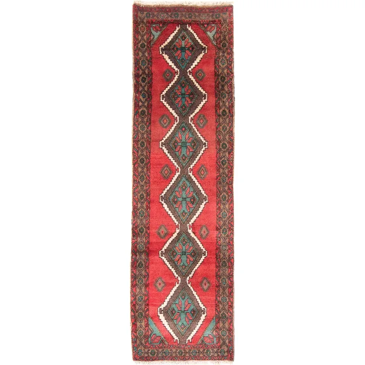 Morgenland Läufer Perser - Nomadic - 275 x 80 cm - terrakotta