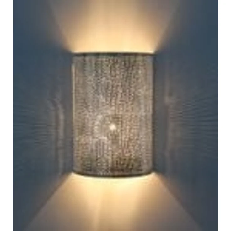 Marokkanische Silber-Wandlampe Yakut – Bild 2