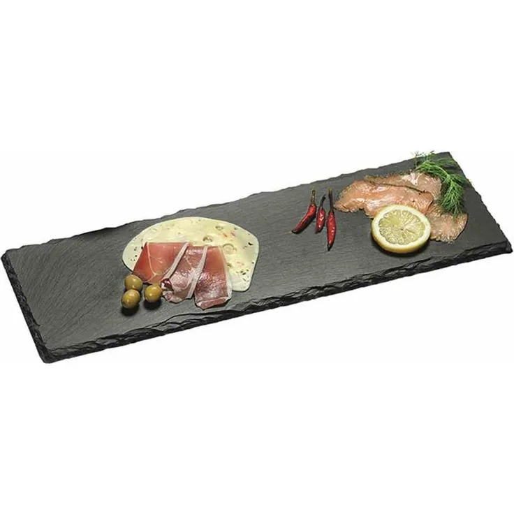 Große Buffetplatte aus Schiefer - 56 x 18cm