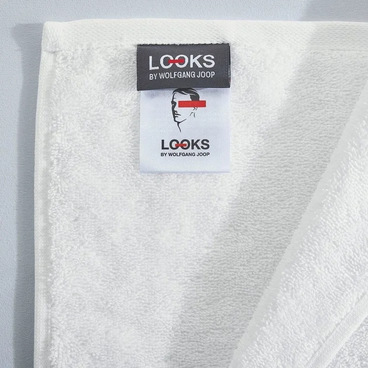 LOOKS by Wolfgang Joop Handtuch LOOKS, Frottier (1-St), mit Logobestickung – Bild 3