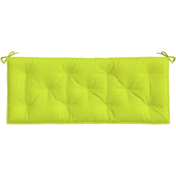 vidaXL Gartenbank-Auflagen 2 Stk. Hellgrün 120x50x7 cm Oxford-Gewebe 361689 – Bild 4