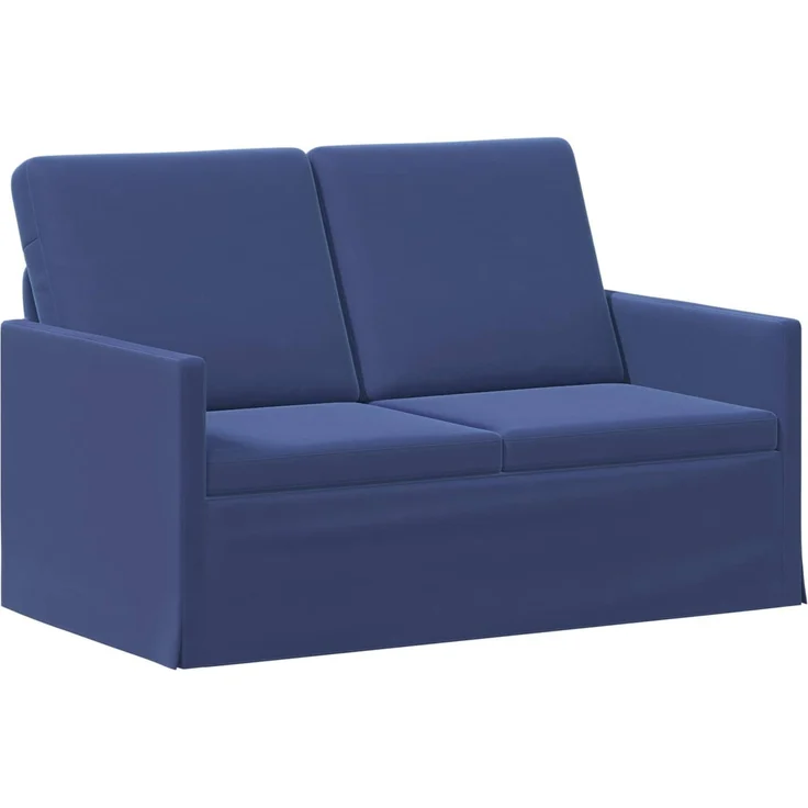vidaXL Sofa-Set 2 pcs Polizeiblau Samt (V) 3433202 – Bild 4