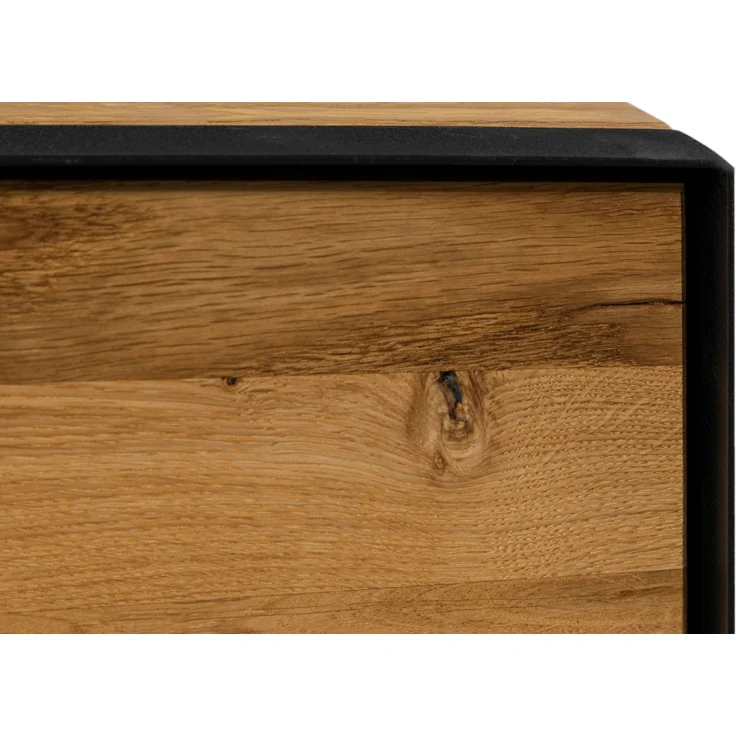 Lowboard Wildeiche 200x53x32 natur geölt STARNBERG #13 – Bild 3
