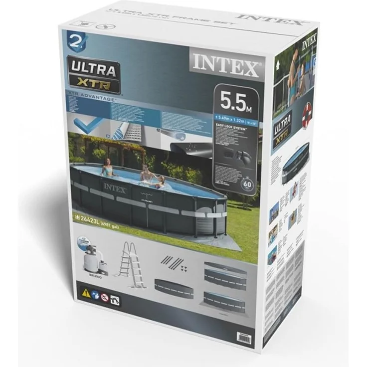 INTEX ULTRA FRAMETM POOL SET 5. 49x1. m 32m – Bild 7