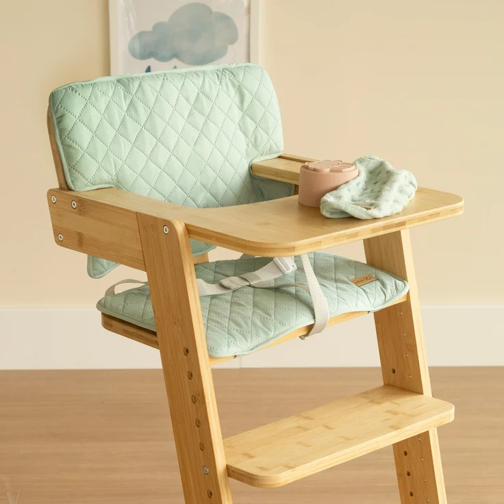 roba Sitzverkleinerer 2-teilig 'roba Style' - Zubehör für Hochstuhl 'Nature Up' - Frosty green – Bild 8