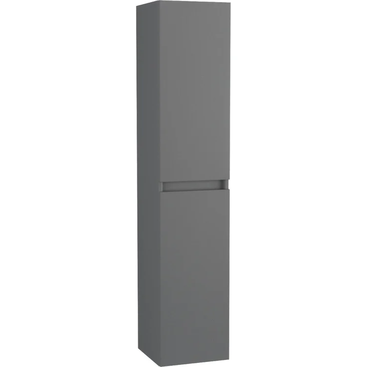 BADEDU GERS Hochschrank 30 cm breit, Grau – Bild 1