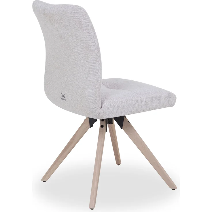 Polsterstuhl SANSIBAR KOLLUND BHT 46x87x62 cm Esszimmerstuhl Freischwinger Schwingstuhl – Bild 4