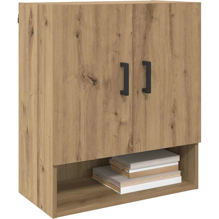 vidaXL Wandschrank Artisan-Eiche 60 x 31 x 70 cm Holzwerkstoff 879541 – Bild 2